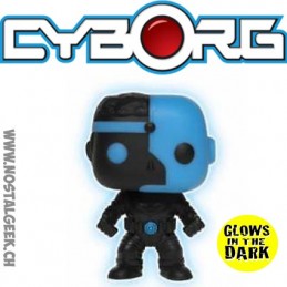 Funko Funko Pop DC Justice League Cyborg (Silhouette) Phosphorescent Edition Limitée