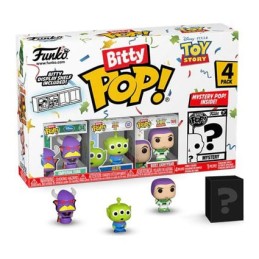 Funko Funko Bitty Pop! Disney Toy Story Series 4 Emperor Zurg / Alien / Buzz Lightyear / Mystery (4-Pack) Vinyl Figures