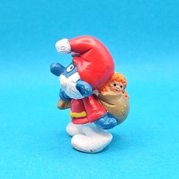 Schleich Smurfs - Papa Smurf Santa Claus hand Figure (Loose)