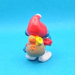 Schleich Smurfs - Papa Smurf Santa Claus hand Figure (Loose)