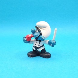 Schleich Schtroumpf Policier gebrauchte Figur (Loose)