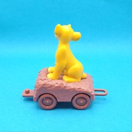 McDonald's Happy Meal Toy Disney Roi Lion Simba Car Figurine d'occasion