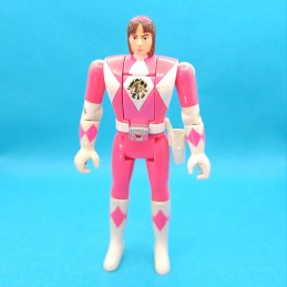 Bandai Mighty Morphin Power Rangers Pink Rangers 1993 Flip Head Figurine articulée d'occasion (Loose)