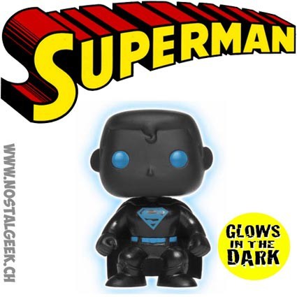 Funko Funko Pop DC Justice League Superman (Silhouette) Phosphorescent Edition Limitée