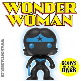 Funko Funko Pop DC Justice League Wonder Woman (Silhouette) Phosphorescent Edition Limitée
