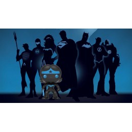 Funko Funko Pop DC Justice League Wonder Woman (Silhouette) Phosphorescent Edition Limitée