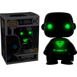 Funko Funko Pop DC Justice League Superman (Silhouette) Phosphorescent Edition Limitée