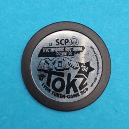 Lyon Tokz SCP Series 1 N°34 SCP-631 Nyctophobic Nocturnal Predator Pre-owned Token Game