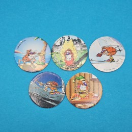 Pogman Lot de 5 Pogs d'occasion (Loose)