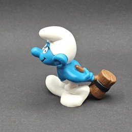 Schleich Die Schlümpfe - Schlumpf Mallet gebrauchte Figur (Loose)