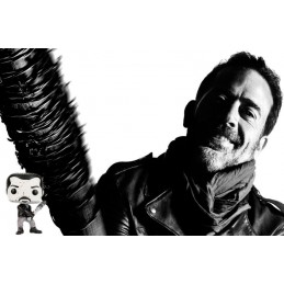 Funko Funko Pop! TV The Walking Dead Bloody Black & WhiteNegan Edition Limitée