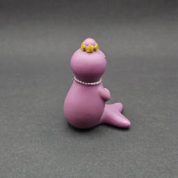 Plastoy Barbapapa Barbabelle Mermaid second hand figure (Loose)