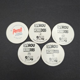 Spirou et Fantasio Lot de 5 Pogs d'occasion (Loose)