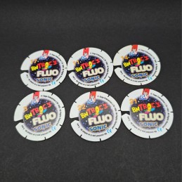 Sega Sonic Lot von 6 gebrauchten Flying Caps (Loose)