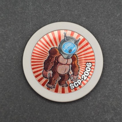 Lyon Tokz SCP Series 1 N°52 SCP-2006 Too Spooky Token Game d'occasion Lyon Tokz SCP Series 1 N°52 SCP-2006 Too Spooky Token Game d'occasion