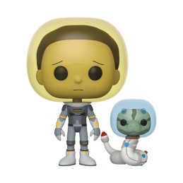 Funko Pop N°690 Rick et Morty Space Suite Morty with Snake Vinyl Figure