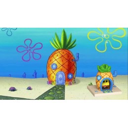 Funko Funko Bitty Pop Town Spongebob and Pineapple House Vinyl Figure