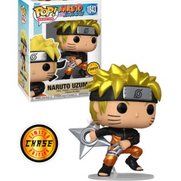 Funko Funko Pop N°1843 Naruto Shippuden Naruto Uzumaki (Metallic) Chase Vinyl Figure