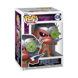 Funko Funko Pop N°438 Rocks Iron Maiden Cyborg Eddie Vinyl Figure
