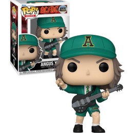 Funko Funko Pop N°411 Rocks AC/DC Angus Young in Green Outfit Vinyl Figure