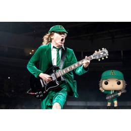 Funko Funko Pop N°411 Rocks AC/DC Angus Young in Green Outfit Vinyl Figure
