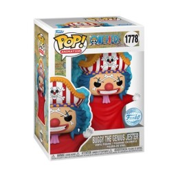 Funko Pop N°1278 One Piece Buggy the Genius Jester Exclusive Vinyl Figure