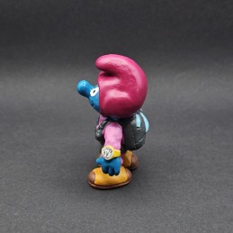 Schleich The Smurfs - Paratrooper Smurf used figurine (Loose)