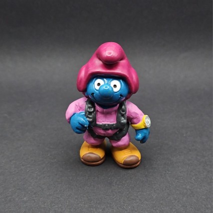 Schleich The Smurfs - Paratrooper Smurf used figurine (Loose) Schleich The Smurfs - Paratrooper Smurf used figurine (Loose)