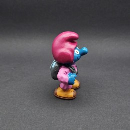 Schleich The Smurfs - Paratrooper Smurf used figurine (Loose)