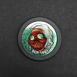 Lyon Tokz SCP Series 1 N°48 SCP-1461 House of the Worm Token Game Pre-owned Token Game