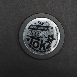 Lyon Tokz SCP Series 1 N°11 SCP-075 Il Lumaca Corrosiva Token Game Pre-owned Token Game
