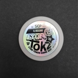 Lyon Tokz SCP Series 1 N°89 SCP-106 Il Vecchio Token Game Pre-owned Token Game