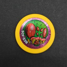 Lyon Tokz SCP Series 1 N°30 SCP-538 Shadow Spiders Token Game Pre-owned Token Game