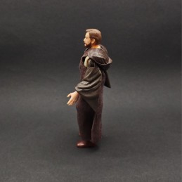 Hasbro Star Wars Revenge of the Sith Obi-Wan Kenobi Force Jump Attack Used Figure