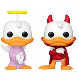 Funko Pop Wondrous Convention 2022 Donald Duck’s Shoulder Angel & Devil 2-Pack Exclusive Vinyl Figures