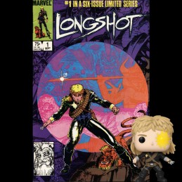 Funko Pop N°1087 X-men Longshot Exclusive Vinyl Figure