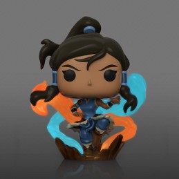 Funko Pop N°761 Avatar: The Legend of Korra - Korra Metallic GITD Exclusive Vinyl Figure