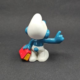 Schleich Schtroumpfs - Schtroumpf à Lunettes Livre Figurine d'occasion (Loose)