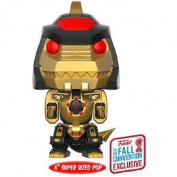 Funko Funko Pop! NYCC 2017 Power Rangers Dragonzord Black And Gold 15cm Edition Limitée