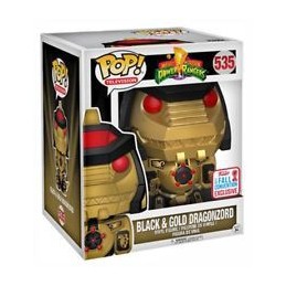 Funko Funko Pop! NYCC 2017 Power Rangers Dragonzord Black And Gold 15cm Edition Limitée