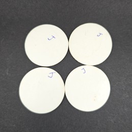 Sailor Moon Lot von 4 gebrauchten Pogs (Loose).