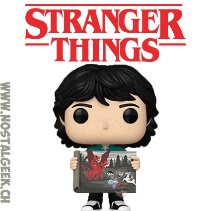 Funko Pop N°1539 Stranger Things Mike Wheeler with Will's Painting Funko Pop N°1539 Stranger Things Mike Wheeler with Will's Painting