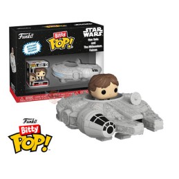 Bitty Pop Rides Star Wars Han Solo & Millenium Falcon