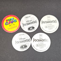 Pocahontas Lot de 5 Pogs d'occasion (Loose) lot 2