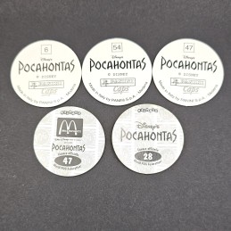 Pocahontas Lot de 5 Pogs d'occasion (Loose) lot 3