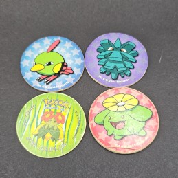 Pokemon Lot de 4 Pogs d'occasion (Loose) Lot 1
