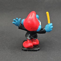 Schleich The Smurfs Zodiac Papa Smurf Orchestra conductor second hand Figure (Loose)