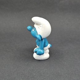 Schleich The Smurfs Grumpy Smurf second hand Figure (Loose)