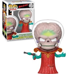 Funko Pop N°1874 Movies Mars Attack Martian Ambassador