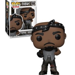 Funko Pop N°446 Rocks Tupac Shakur (California Love) Vinyl Figur